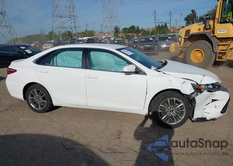 2016 Toyota Camry Se из США, поврежденный, VIN 4T1BF1FK3GU234931